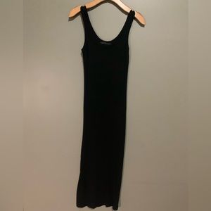 Long ribbed material maxi dress. 2 for $25
